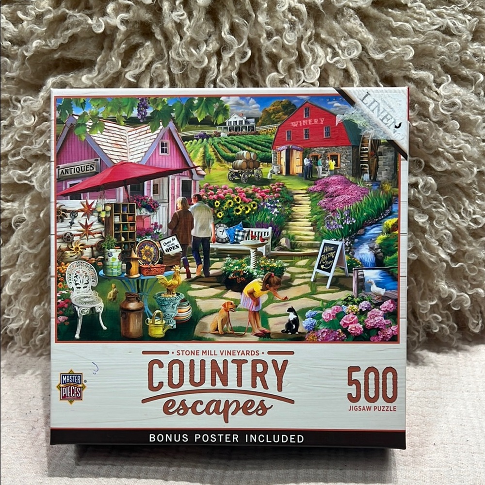 MasterPieces Country Escapes 500-Piece Jigsaw Puzzle - Multicolor